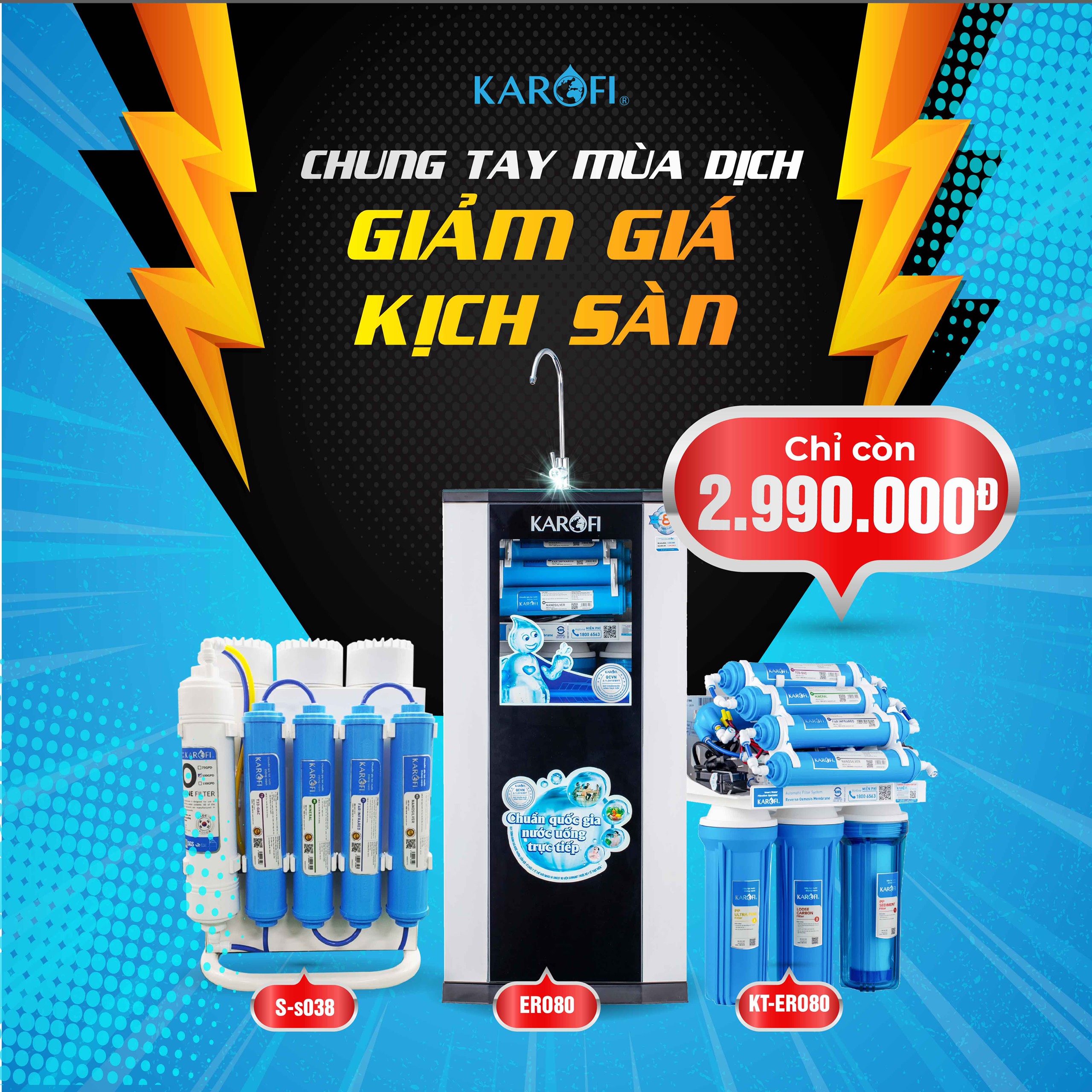 Chung tay mùa dịch giảm giá kịch sàn